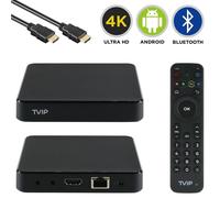 TVIP S-Box v.705 UHD 4K HDR Dual WiFi HDMI MicroSD USB Android 11.0 Récepteur IP