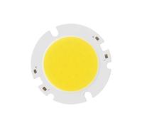 TVKSIPAR 1 pcs 6042 60 mm de diamètre rond LED Cob source for ampoule vers le bas 10 W 15 W 30 W blanc chaud froid naturel Perles LED(Warm white 3000K,30W 900mA)