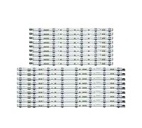 TVKSIPAR 18 Pièces Bande De Rétroéclairage LED for Samsung UA55JS7200 UE55JU6800 UE55JU6850 UE55JU6870U V5DR_550SCA 550SCB_R0 BN96-38481A 38 482A