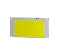 TVKSIPAR 2 pièces 94 * 47mm Ultra Lumineux 50W DC 3V 3.7V COB LED Source Lumineuse Puce Sur Carte Blanc Froid for Lampes De Travail DIY Perles LED