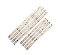 TVKSIPAR Bande de rétroéclairage LED 4/5 Lampe adaptée for LG 43 "TV CRH-A4330300104L6CNRev1.0 CRH-A4330300105R6CNRev1.0 LED 43UG620V 43UJ620V 43uj620y