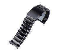 TVKSIPAR Bracelet de montre adapté au For Diesel DZ4318 4323 4283 4309, en acier inoxydable, for homme, 26mm, argent et noir(Black)