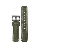 TVKSIPAR Bracelet De Montre Convexe En 24 X 16 Mm For Homme, Compatible Avec Les Modèles Fit For Timex Tide, Série T2N721, T2N720, TW2T76500 Et TW2T76300, En Nylon(N14-Green-B)