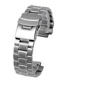 TVKSIPAR Bracelet De Montre En Acier Inoxydable Massif For Timex Fit For Tides T45601 T2N721 T2N720 T2N739 TW2T76500, Bracelet De Montre En Métal For Homme Avec Boussole E-tide(B silver)