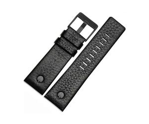 TVKSIPAR Bracelet de montre en cuir avec Rivet, Bracelet de ceinture adapté au Fit For Diesel DZ7313 DZ7333 7322 7257 4318 7348 7334 de remplacement