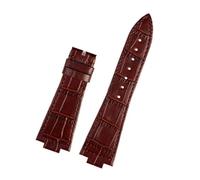 TVKSIPAR Bracelet De Montre En Cuir De 12 Mm For Tissot PRX Series T137 407/410, Bracelet De Rechange For Montre De Sport For Homme(Brown strap)