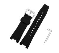 TVKSIPAR Bracelet de montre en cuir for Casio GST-B100 410 W100 S110 S100 W300 210 Hagane No Boukenshin, bracelet en nylon de 26 mm(Color 17)