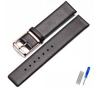 TVKSIPAR Bracelet De Montre En Cuir For CK K2G211K2G231K2Y211K2Y231, Avec Boucle À Chaîne, For Hommes Et Femmes, 16 Mm, 18 Mm, 20 Mm, 22 Mm(Olive Flak,16mm)