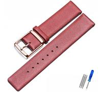 TVKSIPAR Bracelet De Montre En Cuir For CK K2G211K2G231K2Y211K2Y231, Avec Boucle À Chaîne, For Hommes Et Femmes, 16 Mm, 18 Mm, 20 Mm, 22 Mm(Darkblue Black,16mm)