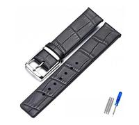TVKSIPAR Bracelet De Montre En Cuir For CK K2G211K2G231K2Y211K2Y231, Avec Boucle À Chaîne, For Hommes Et Femmes, 16 Mm, 18 Mm, 20 Mm, 22 Mm(Coal Black,22mm)