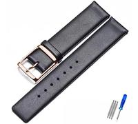 TVKSIPAR Bracelet De Montre En Cuir For CK K2G211K2G231K2Y211K2Y231, Avec Boucle À Chaîne, For Hommes Et Femmes, 16 Mm, 18 Mm, 20 Mm, 22 Mm(Smokey Mauve,16mm)