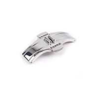 TVKSIPAR Bracelet De Montre En Métal, Fermoir En Acier Inoxydable, Boucle Papillon For Double Pression, Adapté For Tissot 1853 T035617 T035439, Accessoires(6 x 23)