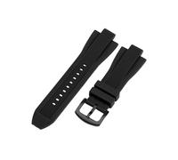 TVKSIPAR Bracelet De Montre Souple En Silicone, 29mm X 13mm, Adapté For Michael Kors MK8184 MK8729 MK9020 MK8152 MK9020 MK9026, Accessoire De Bracelet(Black-black)