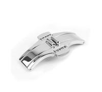 TVKSIPAR Fermoir En Acier Inoxydable For Montre Fit For Tissot 1853 T035617 T035439, Boucle Papillon À Double Pression, Boucle En Acier Massif(6X25mm)