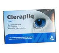 TVM Collyre Clerapliq Gouttes ophtalmiques 5 x 0,33 ml