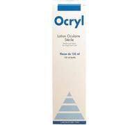 TVM Lotion oculaire stérile Ocryl - Pour chien et chat - Flacon de 135 ml