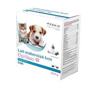 TVM Optima Pet Milk | 400 g | Lait pour Chiens, Chats et Animaux de Compagnie | Peut contribuer à Une Digestion optimale et à Une Croissance harmonieuse | Enrichi en DHA