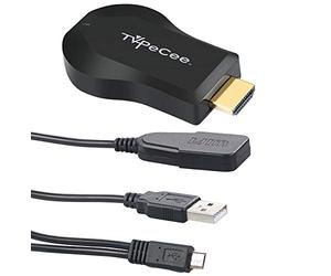 TVPeCee Adaptateurs USB WiFi - la télé Coller: Clé HDMI WLAN pour Miracast, Miroir Diffusion, Chromecast et DLNA (Diffusion Coller, HDMI dongle, l'internet récepteurs)