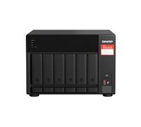 TVS-675 - Serveur NAS - 6 Baies - SATA 6Gb/s - RAID 5, 6, 10 - RAM 8 Go - Gigabit Ethernet / 2.5 Gigabit Ethernet - iSCSI support