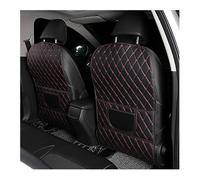 TVVXIO 2 Pièces Protection de Dossier de Siège de Voiture pour Peugeot 206 207 307 308 408 3008 5008 GT RCZ, Tapis de Protection pour Dossier de Siège en Cuir,B