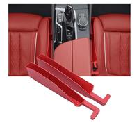 TVVXIO 2 Pièces Remplissage de Siège de Voiture, pour Benz CLS E GLA GLC GLE GLK GLS GL G ML R SLC SLK SL S V Vehicle-Mounted Gap Leak-Proof Filling Strip, Car Seat Gap Filler Organizer,B Red