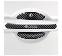 TVVXIO 8 Pièces Protecteur de poignée de Porte de Voiture, pour MG ZS EV 2019-2024 2025 Protection Anti-Rayures pour poignée de Porte de Voiture,A