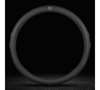 TVVXIO Couvre Volant Voiture, pour Mazda CX-3 /CX-30 /CX-4 /CX-5 /CX-50 /CX-60 /CX-8 /CX-9 Couvre de Volant Voiture Antidérapant Respirant Souple, Couvre Volant en Cuir,C