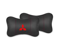 TVVXIO Lot de 2 Coussins de Nuque Doux pour Voiture, pour Mitsubishi Space Star 2013-2021 2022 2023 2024 Mousse à mémoire de Forme et Housse Amovible Respirante,A