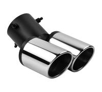 TVVXIO Tuyau d'échappement de Voiture, pour BMW X1 U11 2023-2025 Double Embout D'échappement Cache D'échappement Pot D'échappement Silencieux,B