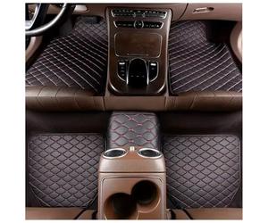 TVVXIO Voiture Tapis de Sol pour Nissan Qashqai e-Power (J12) 2022-2024, ImperméAble AntidéRapant Moquette Protection Interieur,B Black Red