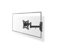 TVWM1510BK - Support - pleine action - pour TV - acier - noir - Taille d'écran : 13"-27" - montable sur mur