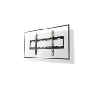 Nedis TVWM2050BK - Support - pour TV - acier - noir - Taille d'écran : 42"-70" - montable sur mur Noir