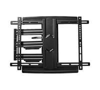 Nedis Support mural TV TVWM6550BK - Pleine mobilité, inclinable & rotatif 37-80" Max. 50 kg - Noir