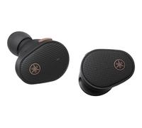 Écouteurs Yamaha TW-E5B True Wireless, Bluetooth AptX adaptive avec un boîtier de charge. Son authentique, Mode jeu, Son ambiant, Confort d'écoute et Microphone intégré, Noir