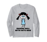 TW Raising Hell with Cute Hair Manche Longue