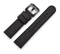 TW Steel Marc Coblen Bracelet de montre en cuir avec boucle noire 22 mm[931]