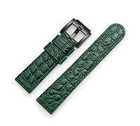 TW Steel Marc Coblen LB_DG_K_B Bracelet de montre en cuir croco Vert foncé 22 mm