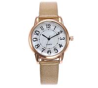 Tw2r81400 Montre bracelet à quartz analogique pour femme Bracelet en cuir, beige, One Size