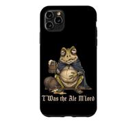 T'was The Ale M'Lord Drunk Frog Beer Weird Medieval Coque pour iPhone 11 Pro Max