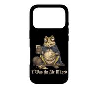 T'was The Ale M'Lord Drunk Frog Beer Weird Medieval Coque pour iPhone 17 Pro
