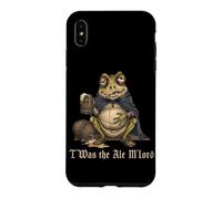 T'was The Ale M'Lord Drunk Frog Beer Weird Medieval Coque pour iPhone XS Max