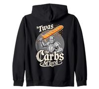'TWAS The Carbs M'Lord Bread EnthusiastMedieval Paladin Sweat à Capuche