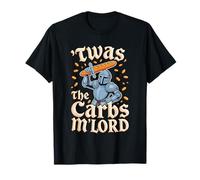 'TWAS The Carbs M'Lord Bread EnthusiastMedieval Paladin T-Shirt