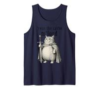 « TWAS The Carbs M'Lord Funny Cat Renaissance Faire Débardeur