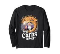 'TWAS The Carbs M'Lord Funny Fantasy Wizard Magic Spell Manche Longue