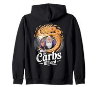 'TWAS The Carbs M'Lord Funny Fantasy Wizard Magic Spell Sweat à Capuche