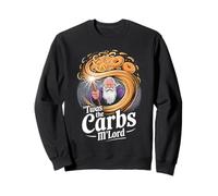 'TWAS The Carbs M'Lord Funny Fantasy Wizard Magic Spell Sweatshirt