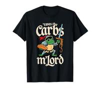 'TWAS The Carbs M'Lord Funny Frog Meme Medieval Knigh T-Shirt