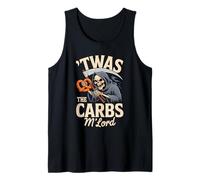'TWAS The Carbs M'Lord Funny Reaper Pretzel Débardeur