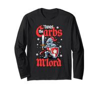 'TWAS The Carbs M'Lord Funny Thanksgiving Knight Cockies Manche Longue